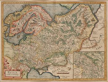 435. Gerhard Mercator, "Russia cum Confinijs".