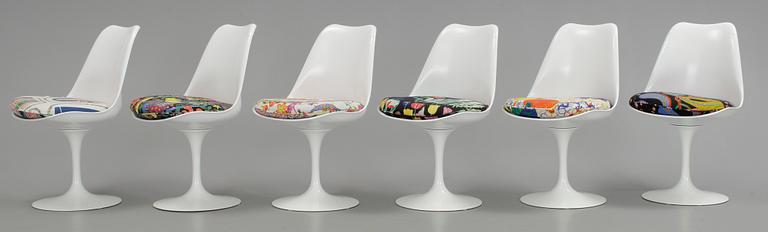 STOLAR, 6 st, "Tulip", Eero Saarinen, Knoll International, inköpta 2008.