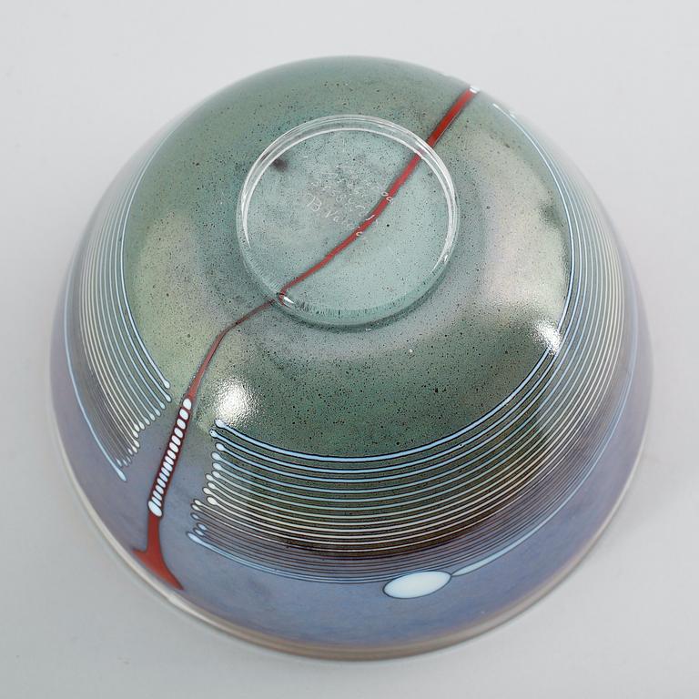 SKÅL, glas, Bertil Vallien, Kosta Boda.