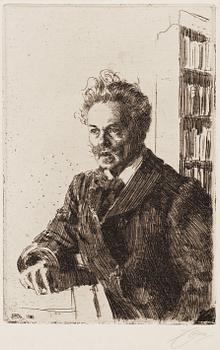 755. Anders Zorn, "August Strindberg".