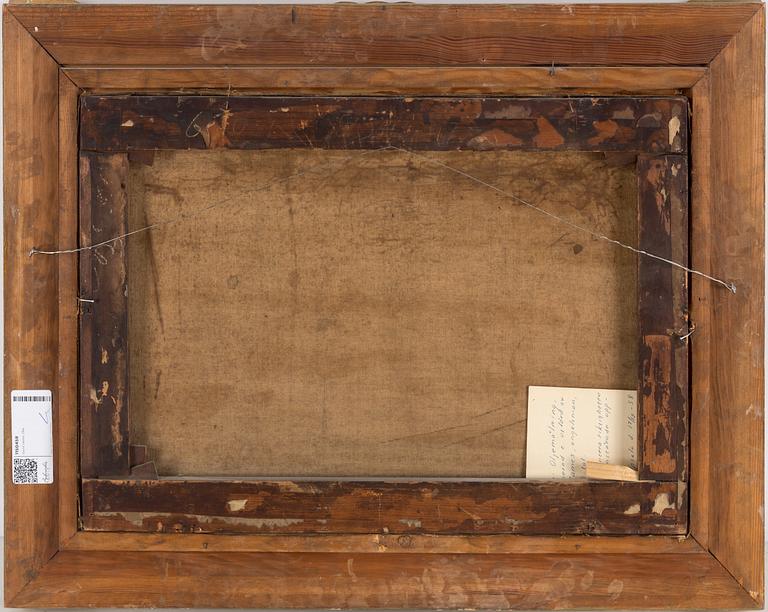 DAVID JAMES, oil on canvas, signed and dated 1884.