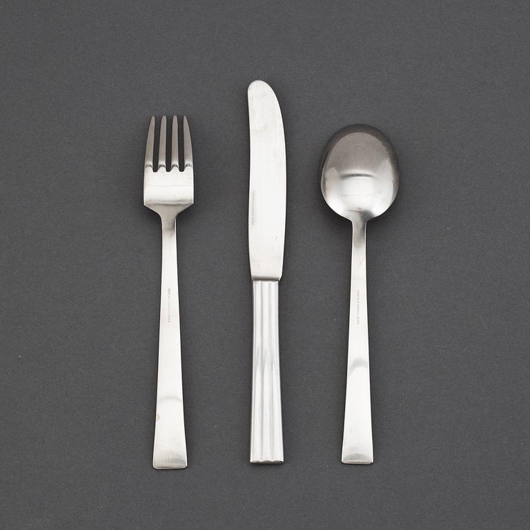 FOLKE ARSTRÖM, bestick, 36 delar, "Thebe", Gense, Sverige, 1950-/1960-tal.