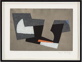 HANS RICHTER, etching, signed and numbered XXII/XXXIV.