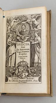 A book about Swedish history, 1633.