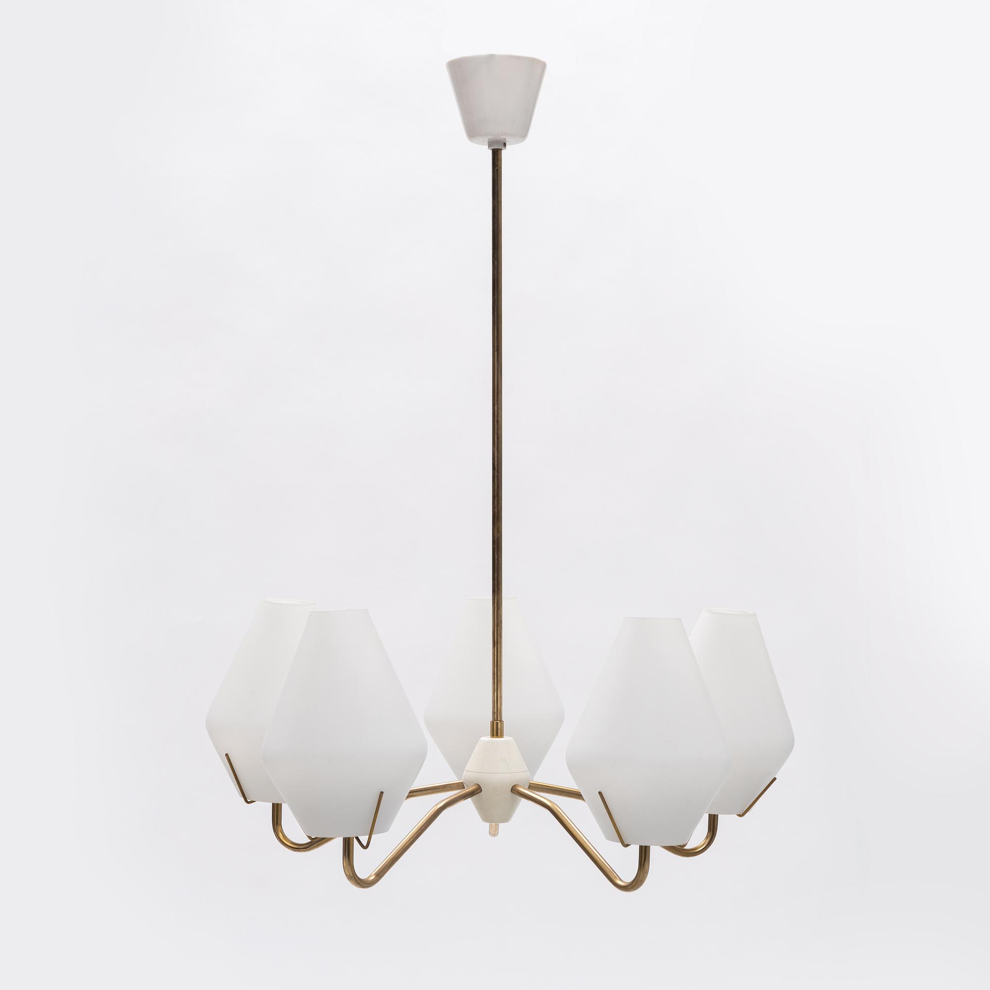 A Swedish Modern ceiling light, ASEA, mid 20th Century.