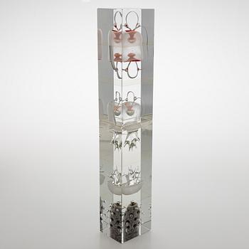 Oiva Toikka, glasskulptur, signerad Oiva Toikka Nuutajärvi Notsjö.