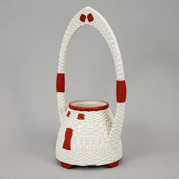 A Julius Dressler ceramic vase, Austria, early 20th century.