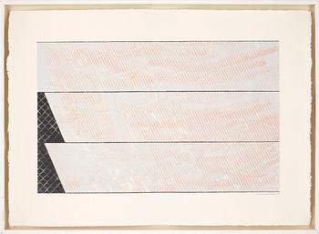 LG Lundberg · LG LUNDBERG, färgserigrafi. Signerad och numrerad 4/60, daterad 1979.
