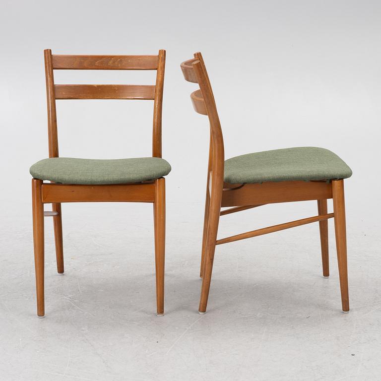 Four chairs, 1960s.