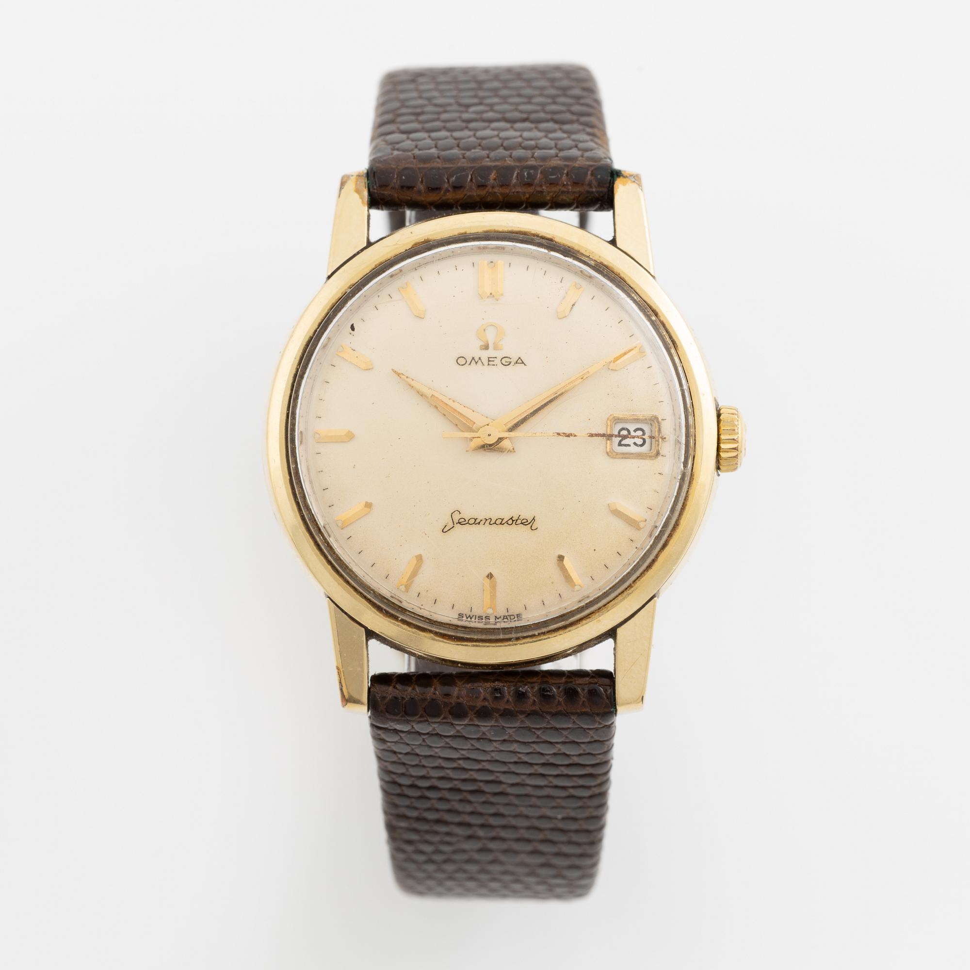 Omega, Seamaster, wristwatch, 33 mm.