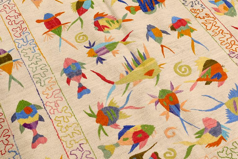 MATTA, Kelim, ca 199 x 148 cm.