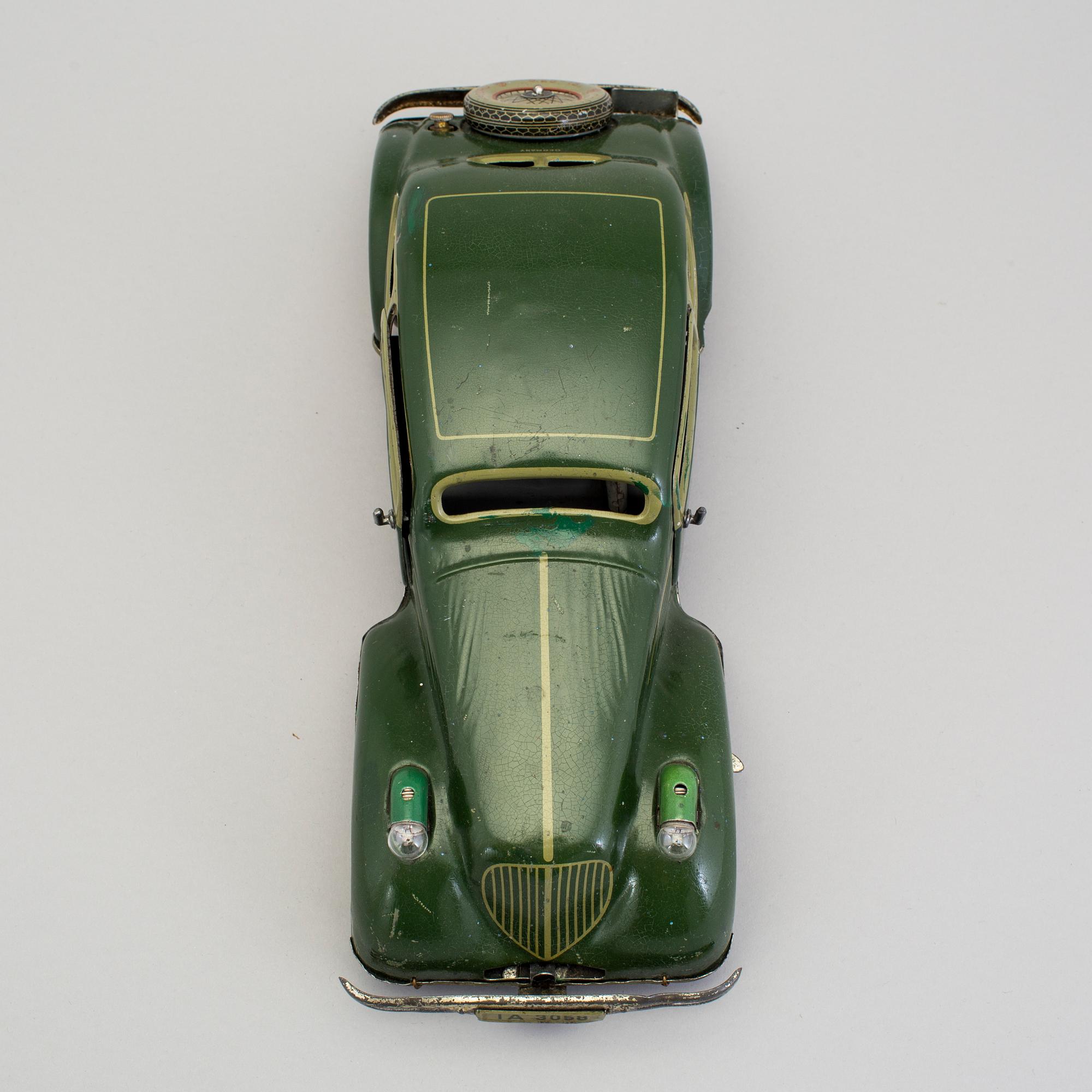 A tinplate Distler sports car IA 3058, Germany, 1930s.