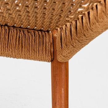 Arne Hovmand-Olsen, 4 chairs, Mogens Kold, Denmark, 1960s.