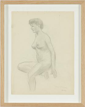 Einar Jolin, Sitting model.
