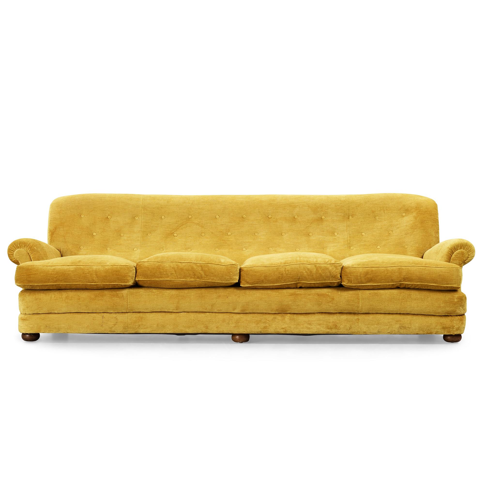 Josef Frank, soffa, modell 568, Firma Svenskt Tenn 1940-50-tal.