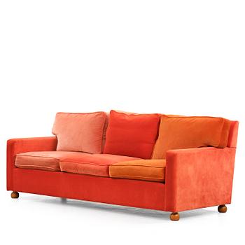 158. Josef Frank, a three-seated sofa, model 3031, Firma Svenskt Tenn, 2000s.