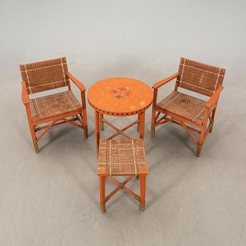 Garden furniture 4 pcs 1940s.