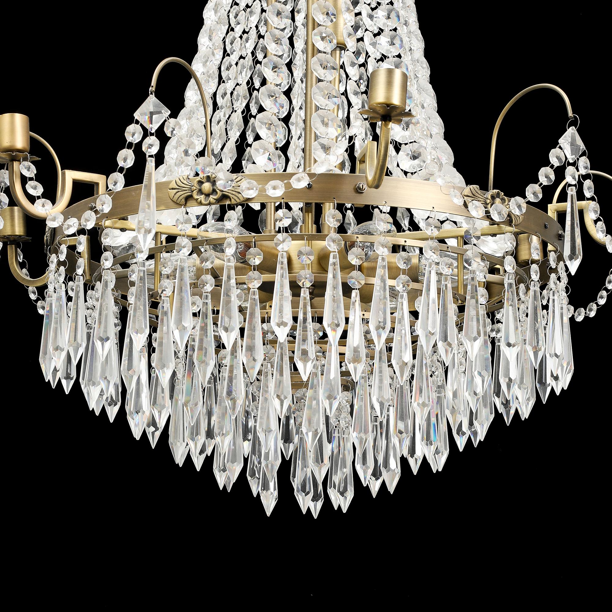 A Gustavian style chandelier, 21st Century.