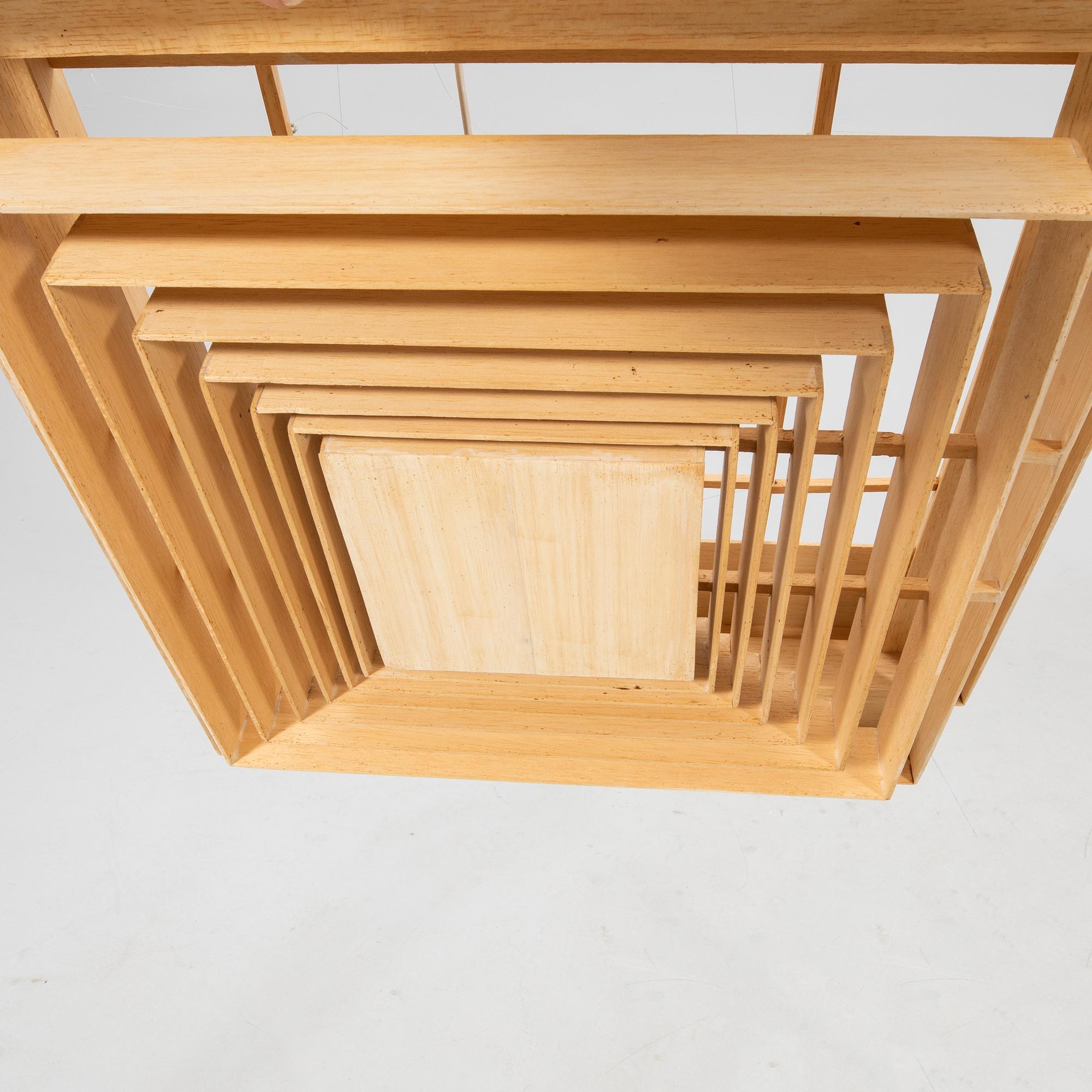 Ceiling lamp from the 1970s.