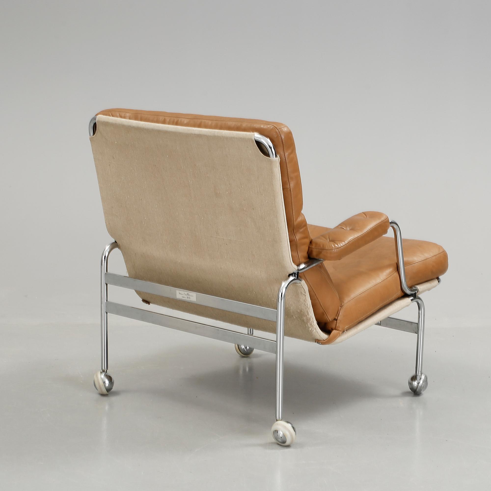 FÅTÖLJ, "Karin", Bruno Mathsson för Dux.