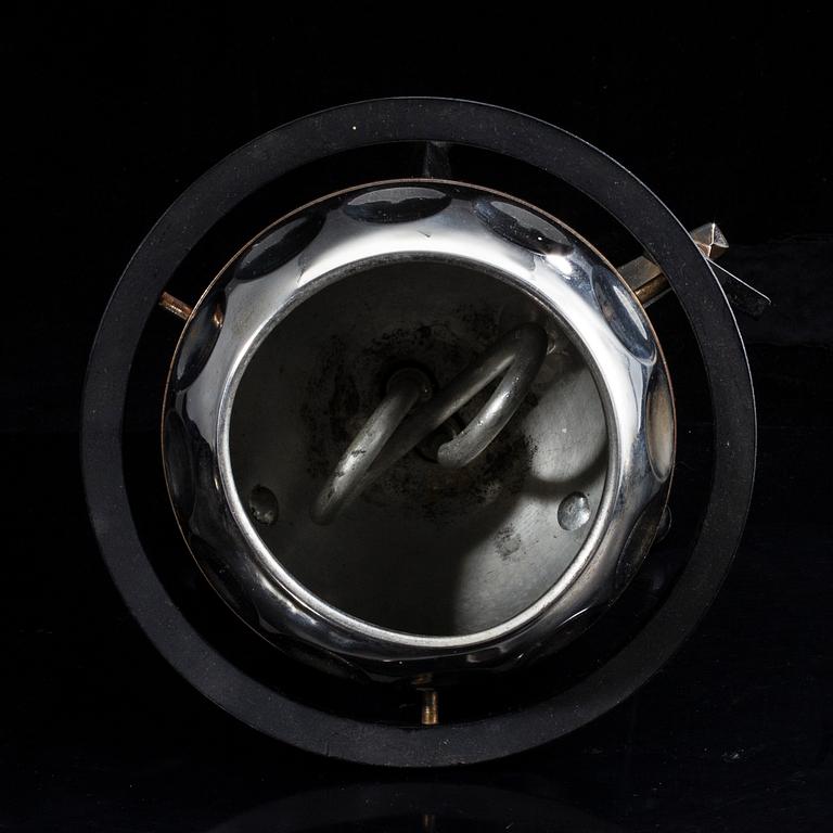 SAMOVAR, stål och bakelit, Sovjetunionen 1970-tal. Märkt bl. a. Minmestprom RSFSR (Минместпром рсфср).