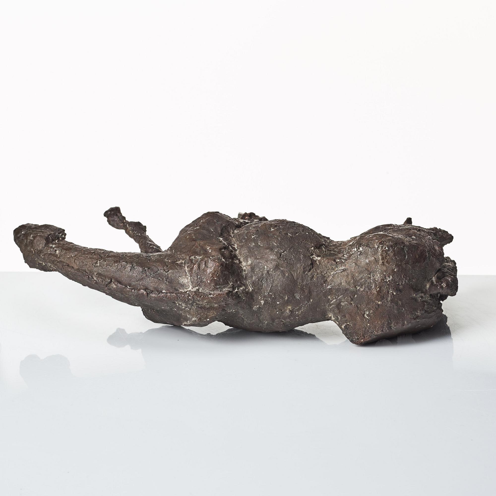 Unknown artist 20th century, sculpture. Unsigned. Bronze, length 38 cm.