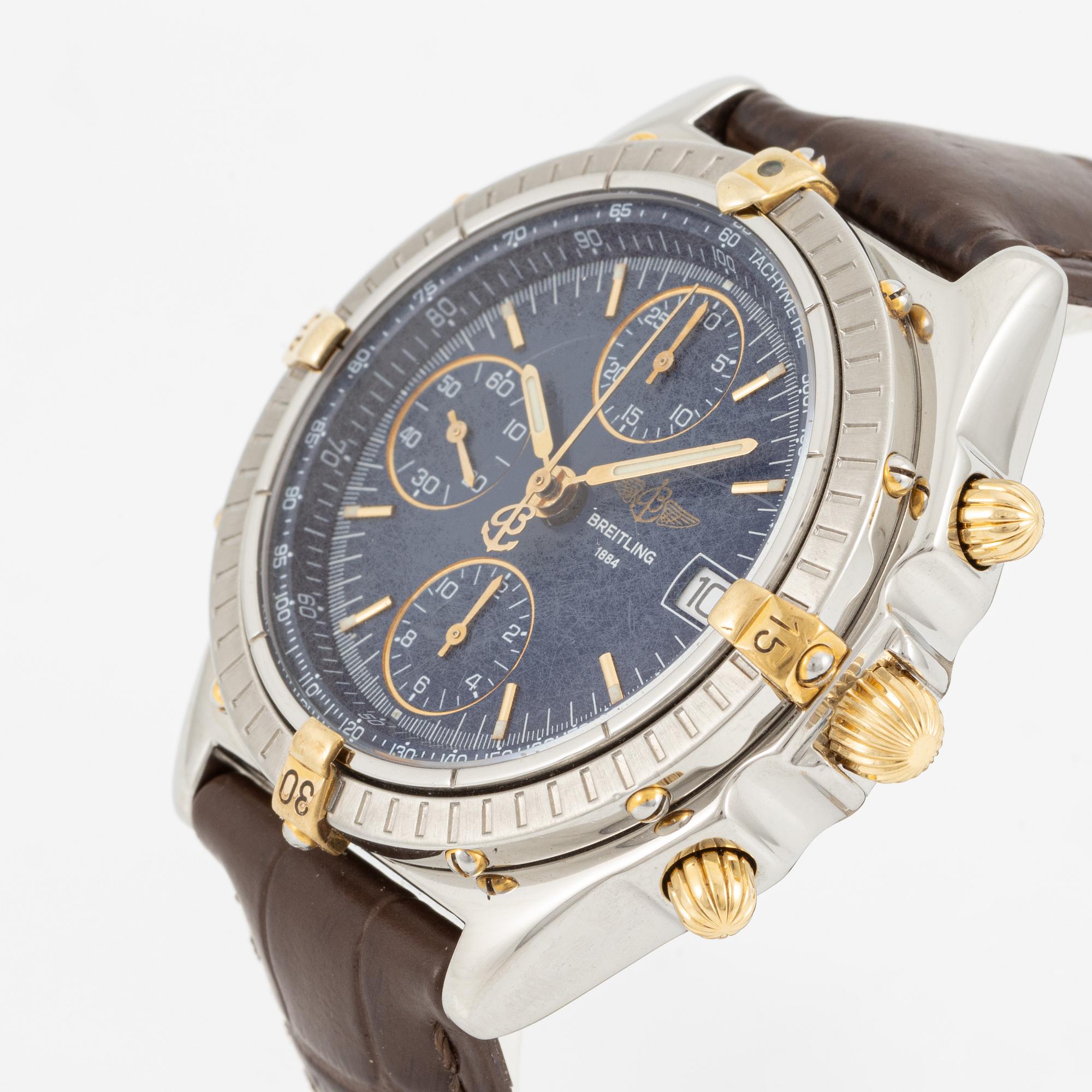 Breitling, Chronomat, chronograph, wristwatch, 40.5 mm.
