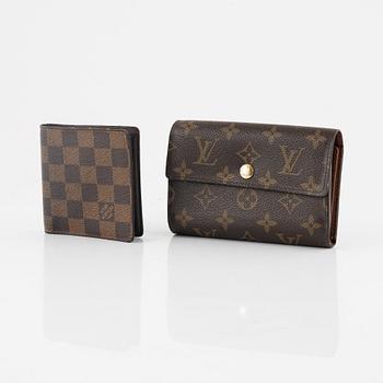 Louis Vuitton, plånböcker, 2 st, 2006-13.