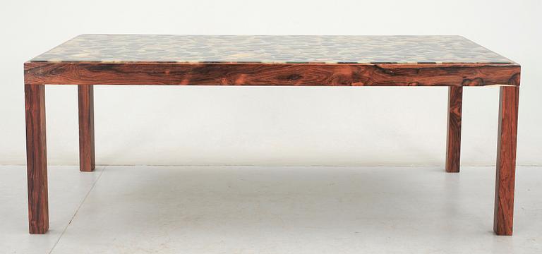 SOFFBORD, troligen Forsells konststen AB Norberg, 1900-talets andra hälft.