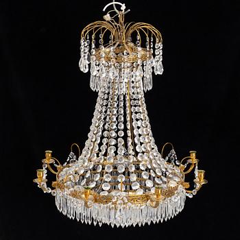 An end of the 20th Century chandelier.