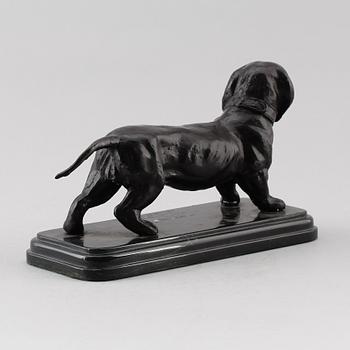 FIGUR, bronserad metall, 1900-talets andra hälft.
