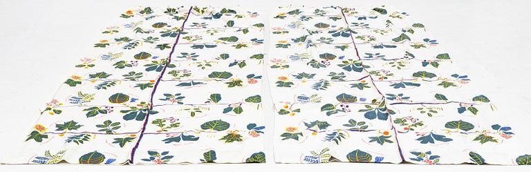 Josef Frank, a pair of "US Tree" curtains, Firma Svenskt Tenn, Sweden.