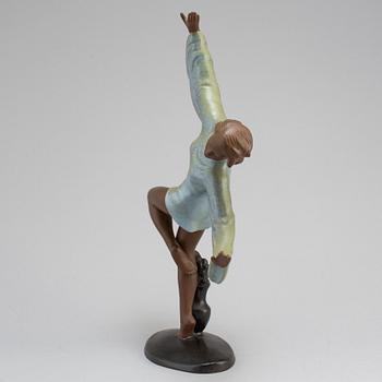 A second quarter of the 20th century ceramic figurine, probably Austria.