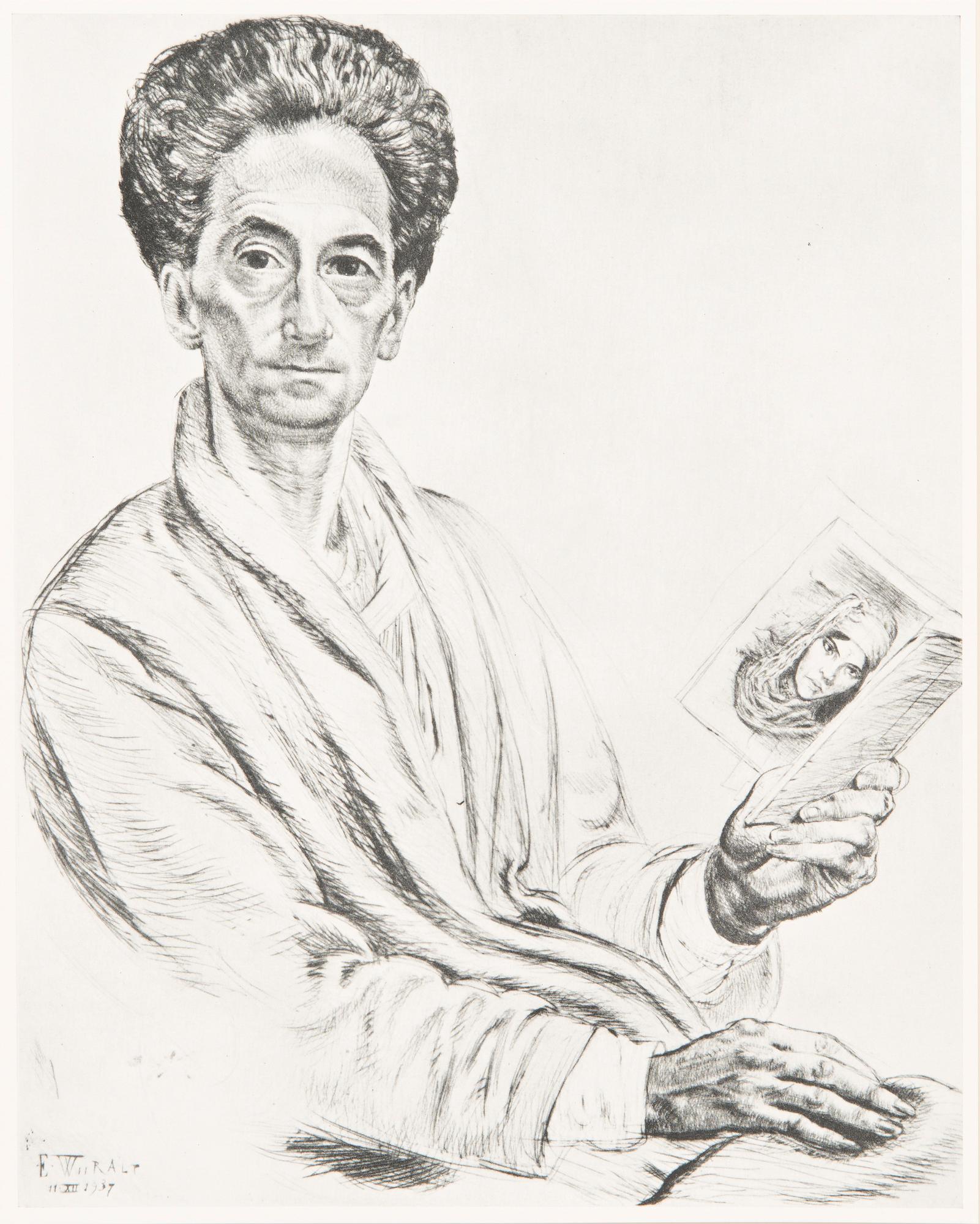 FOLDER, 18 offset prints, Bergendahls, Göteborg 1954.