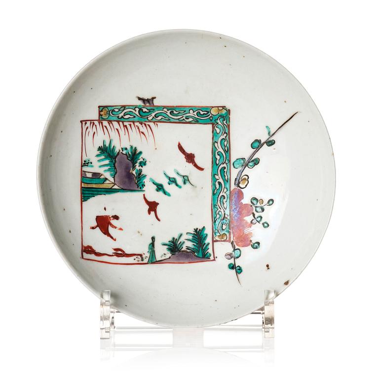 A Japanese dish, Edo period (1603-1868).