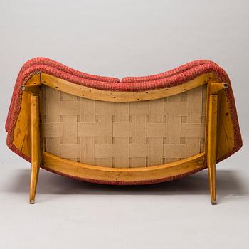 CARL GUSTAF HIORT AF ORNÄS, soffa, "Kim", för Puunveisto Oy - Träsnideri Ab, 1950-tal.