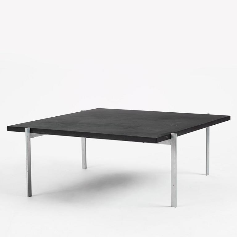 Poul Kjaerholm, a "PK61" coffee table, E. Kold Christensen, Denmark.