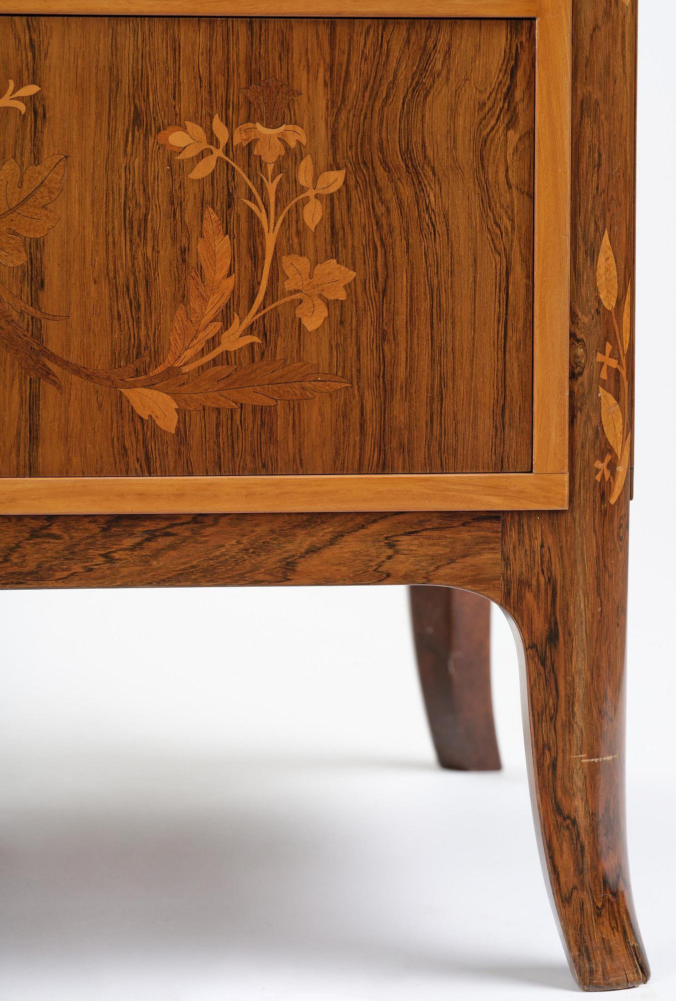 Carl Malmsten, byrå, utförd av snickarmästare Albin Johansson, Stockholm, 1943.