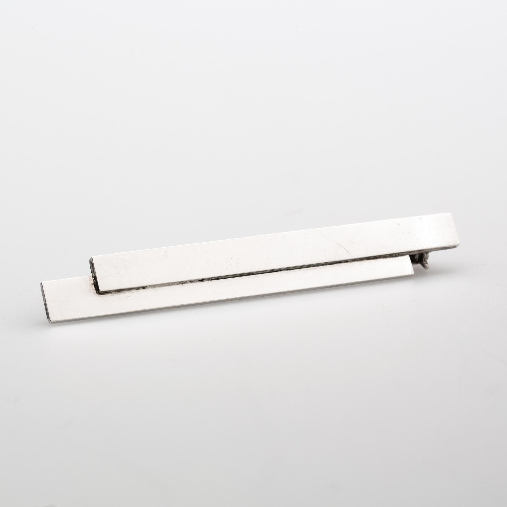 BROSCH, Wiwen Nilsson, Lund, 1971. Stelingsilver.