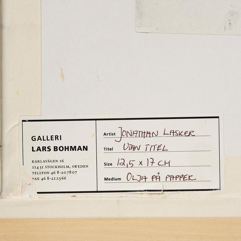 Jonathan Lasker, Utan titel.