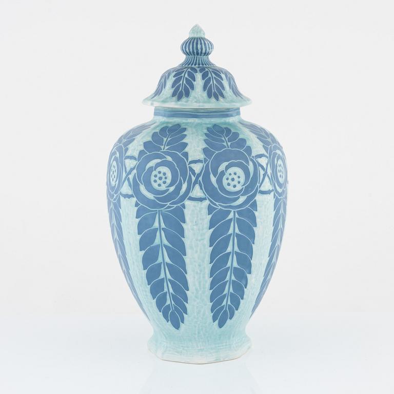 Josef Ekberg, lockurna, "Sgrafitto", Gustafsberg, 1913.