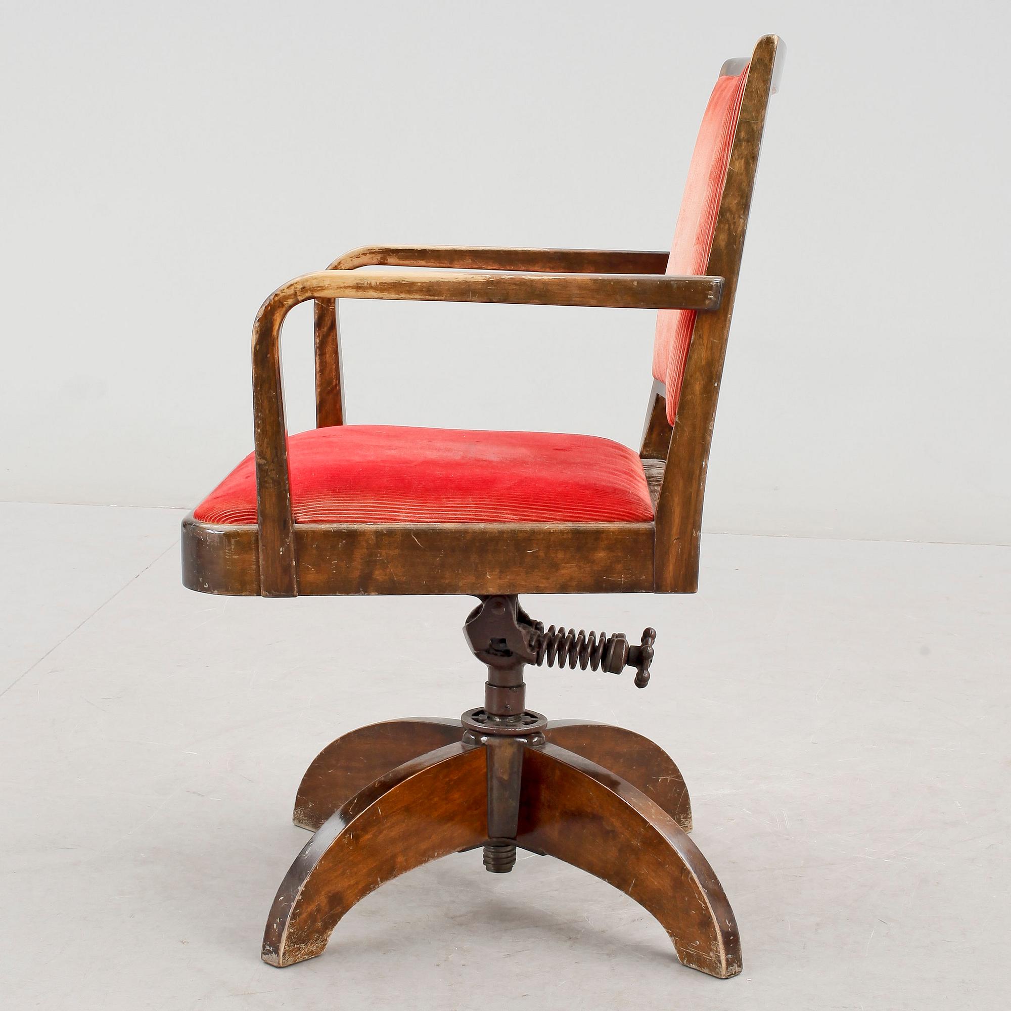 SKRIVBORDSSTOL, 1930/40-tal.