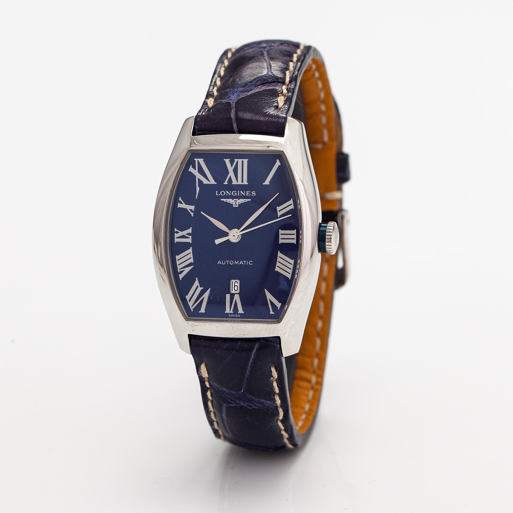 Longines, Evidenza, wristwatch, 26 x 31 mm.