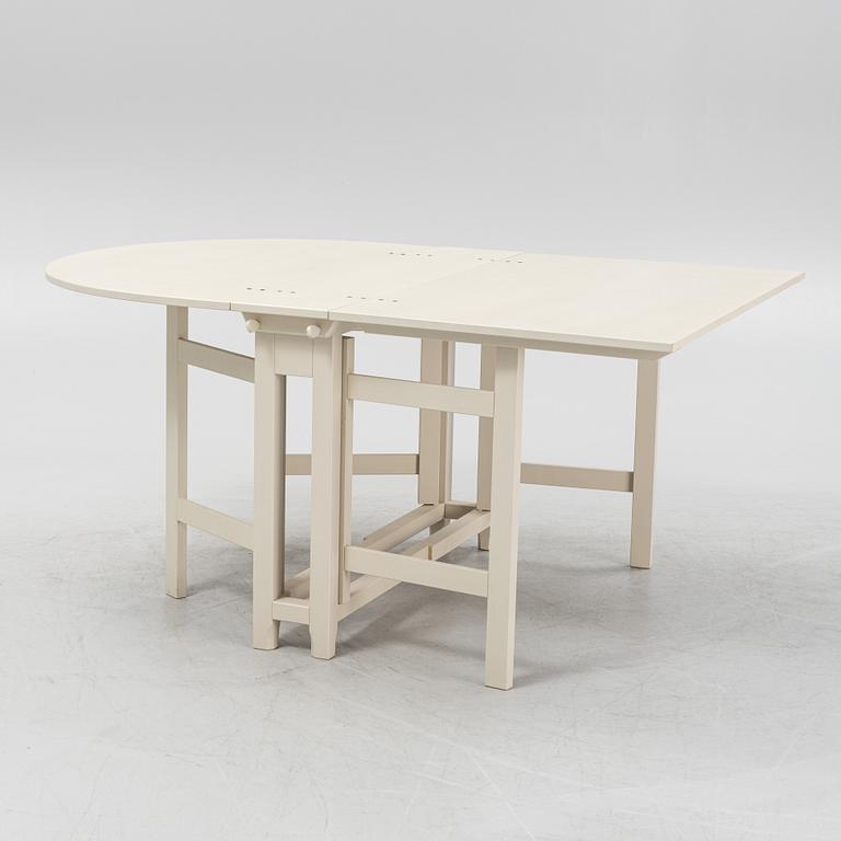 A 'Bergslagen' gate-leg table from Ikea's 18th Century series, 1990's.