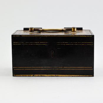 KASSASKRIN, järn, J Tanns, 11 Newgate Street, London, 1800-talets första hälft.