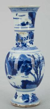 VAS, porslin, Kina, Qingdynastin, Kangxi (1662-1722).
