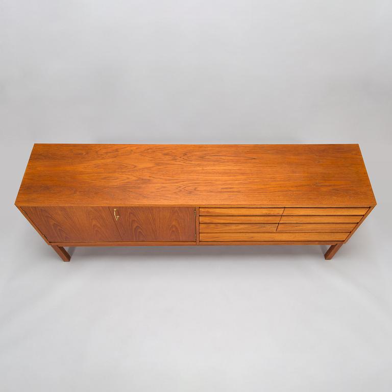 Ilmari Tapiovaara, a sideboard and a shalf  for Laukaan Puu 1959.