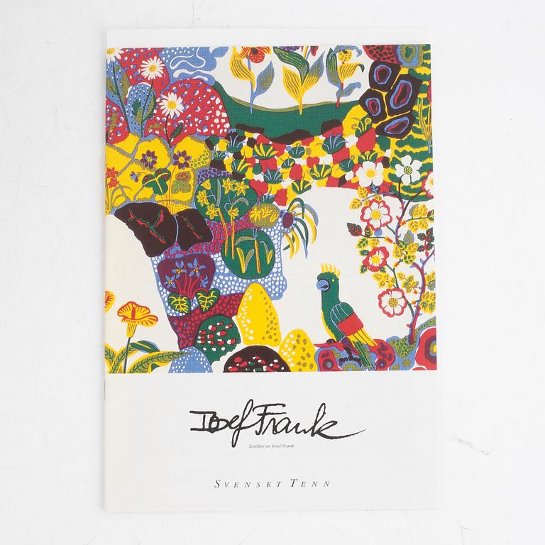 Firma Svenskt Tenn & Josef Frank, a collection of printed materials and catalogues in a binder.