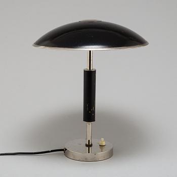 A two-light table lamp, probably 1930s.