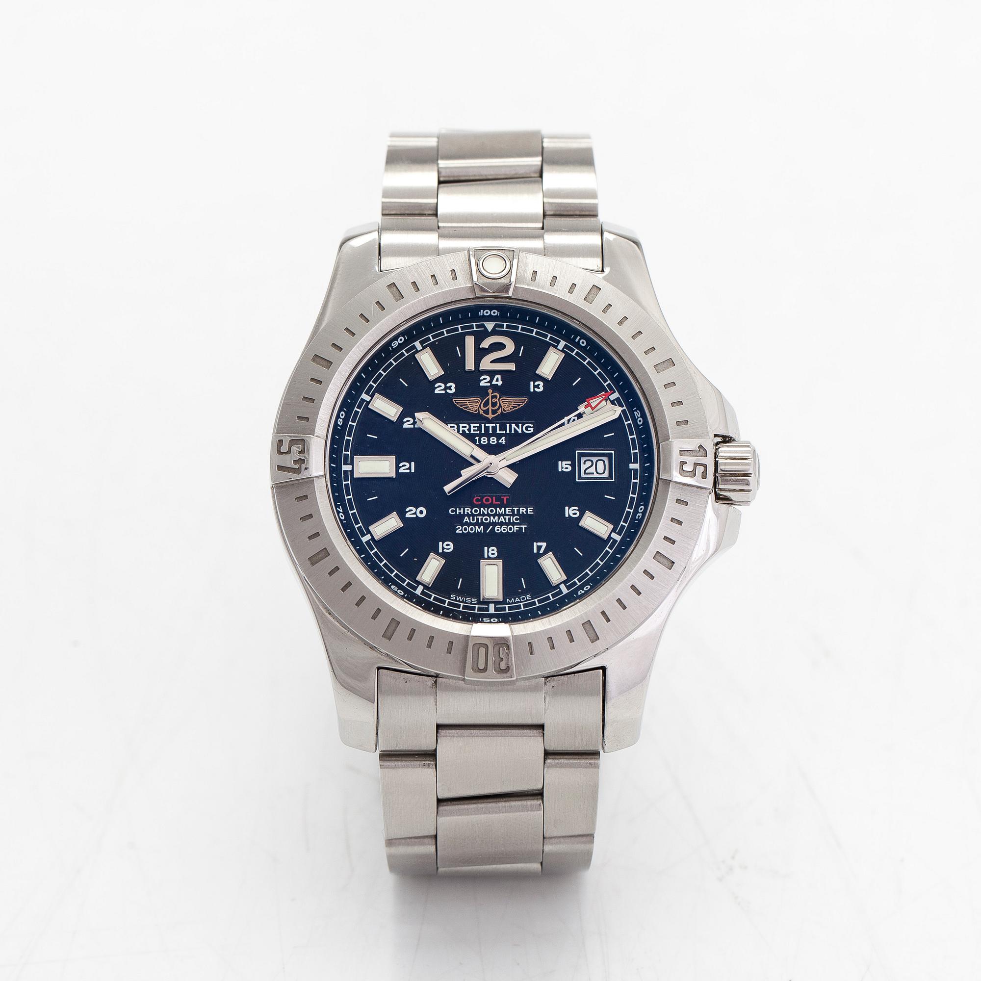 Breitling, Colt Automatic, armbandsur, 44 mm.